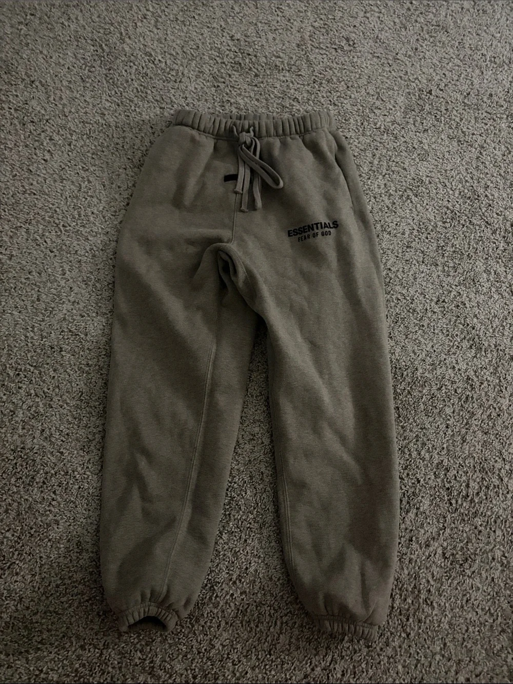 Fear of God Kids Olive Sweatpants with Drawstring